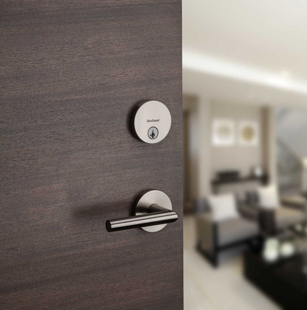 Deadbolt Sencillo Uptown con SmartKey™ níquel satinado