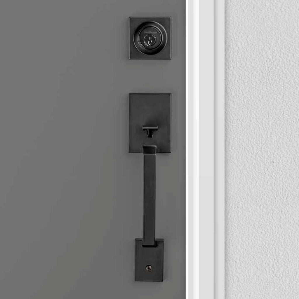 Handleset sencillo Amador negro mate