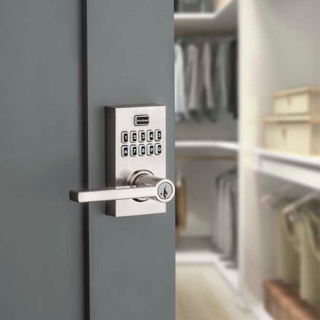 Cerradura electrónica con manija SmartCode ™ 917