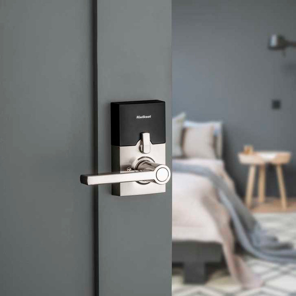 Cerradura electrónica con manija SmartCode ™ 917