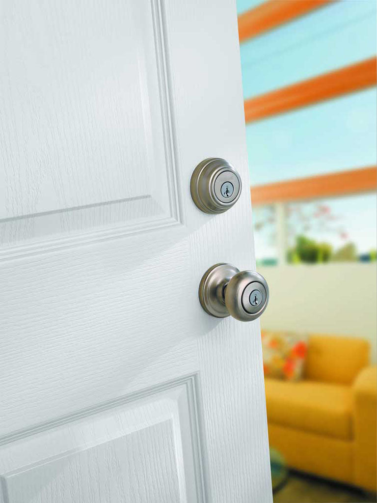 Deadbolt Sencillo 980 con SmartKey™ níquel satinado