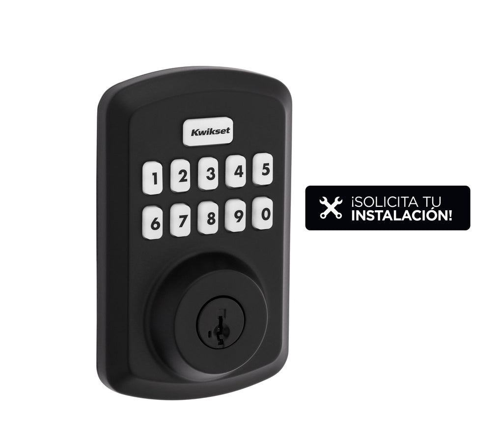 Cerradura electrónica Powerbolt ® 250 negro mate