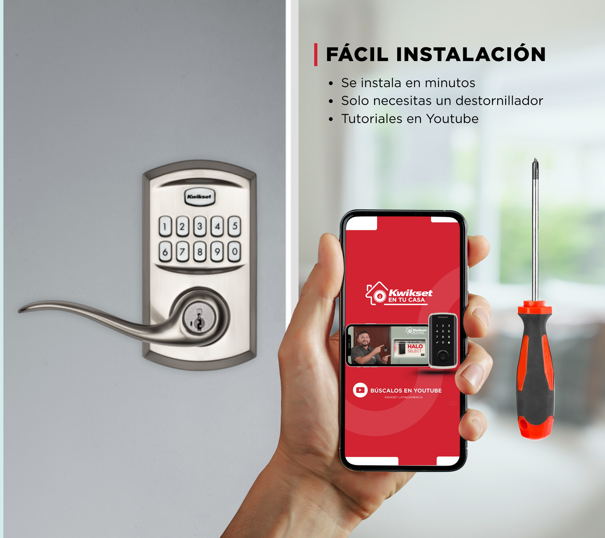 Cerradura electrónica SmartCode™ 917