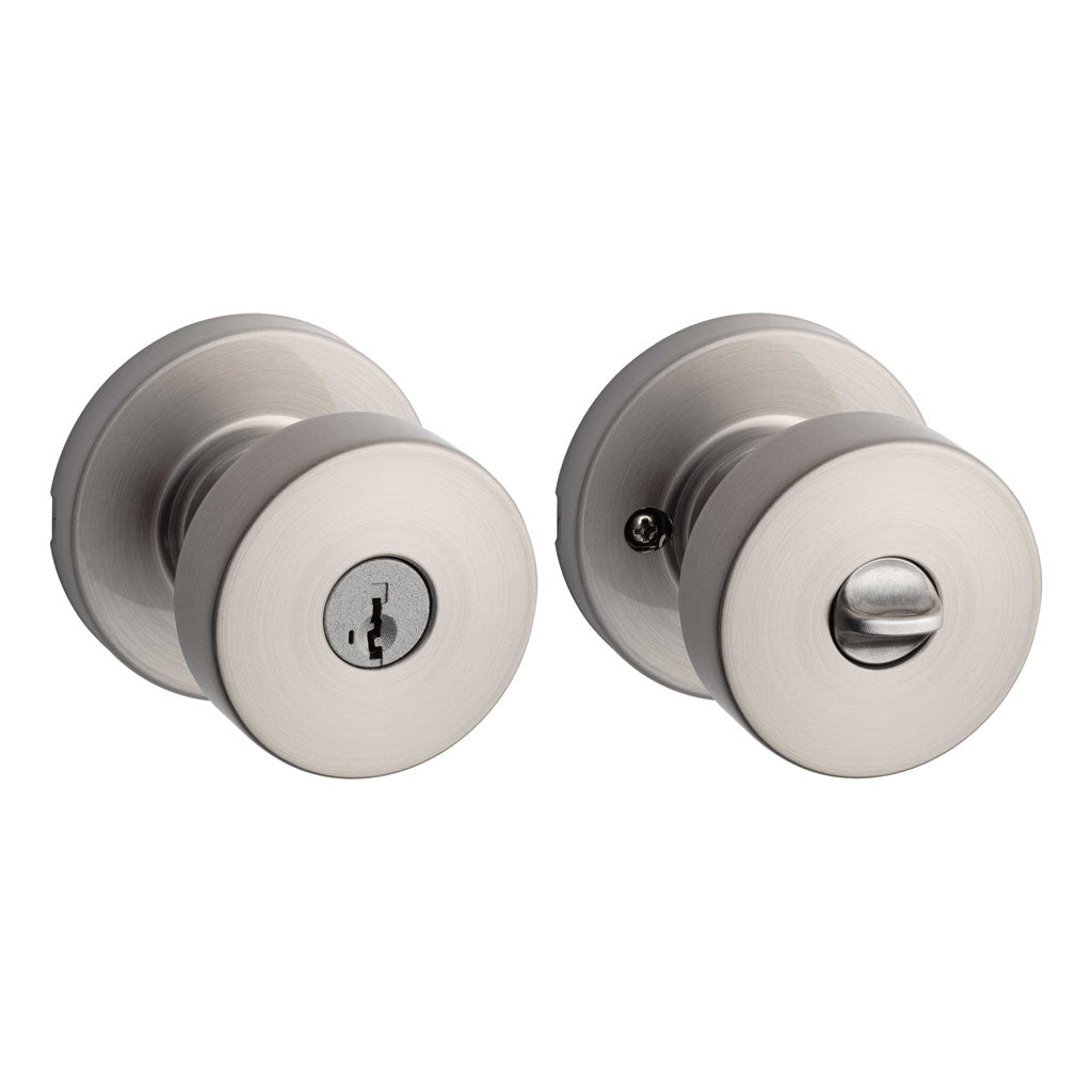 Pomo entrada con SmartKey™ Pismo níquel satinado