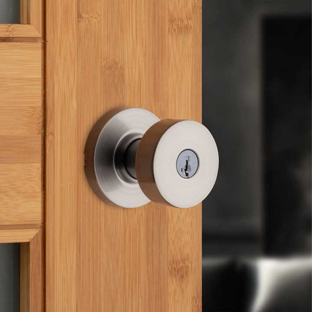 Pomo entrada con SmartKey™ Pismo níquel satinado