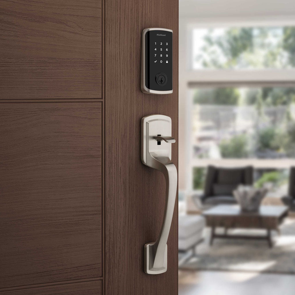 Cerradura inteligente Halo Select ™ con Wi-Fi níquel satinado